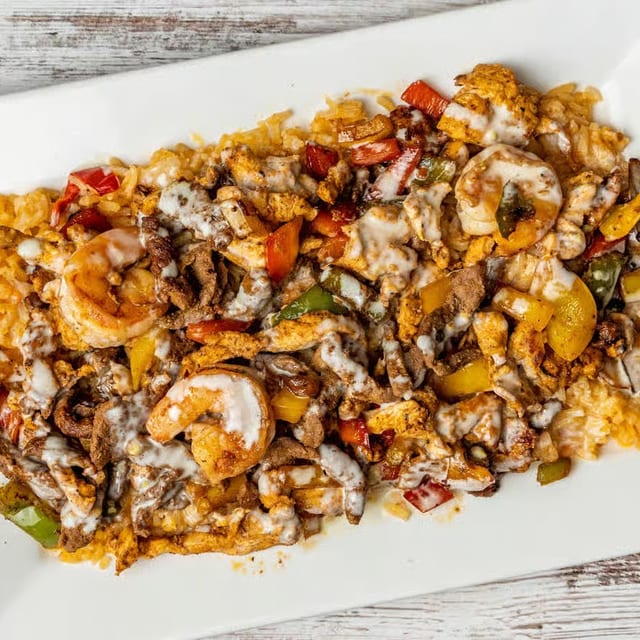 Texas Rice Plate.