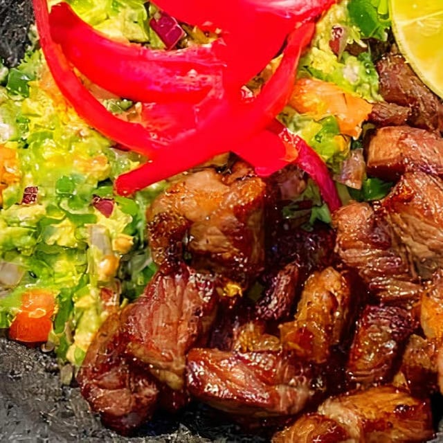 Chicharrón de Rib Eye.